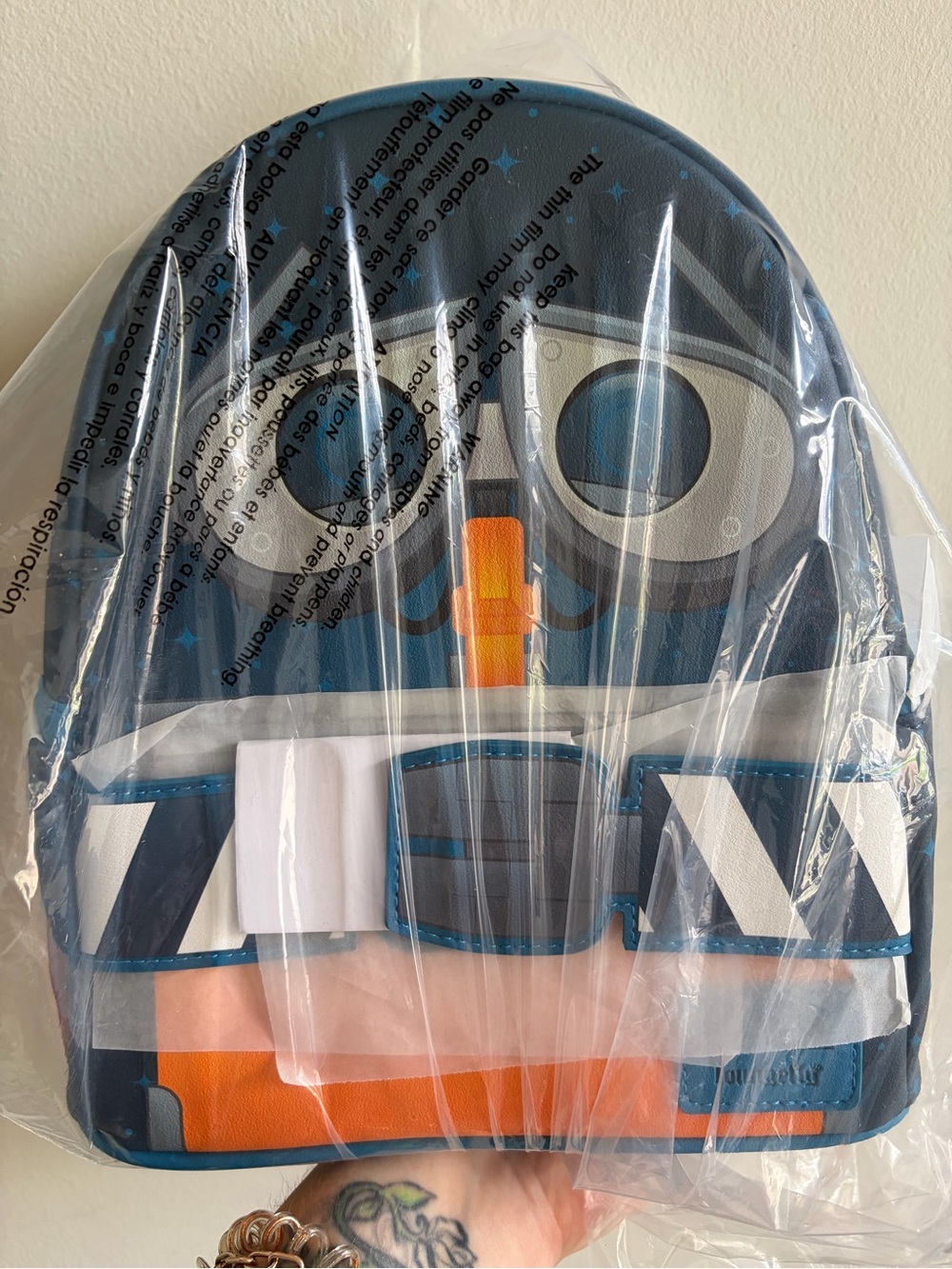 Loungefly Blue Orange Wall-E Backpack